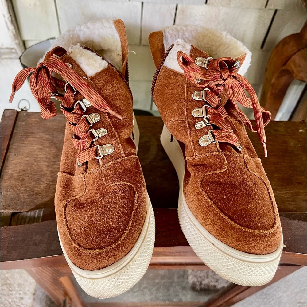 Steve Madden Fleece Boots